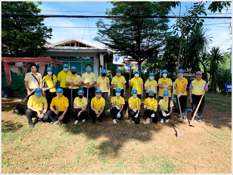 ﻿สำนักงานบังคับคดีจังหวัดชัยภูมิ เข้าร่วมกิจกรรมจิตอาสา โครงการ 1 จังหวัด 1 ถนนเฉลิมพระเกียรติ จังหวัดชัยภูมิ